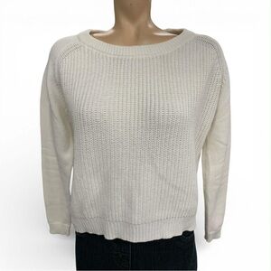Vero Moda Cream Crew Neck Sweater Size S